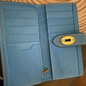 Fossil leather wallet